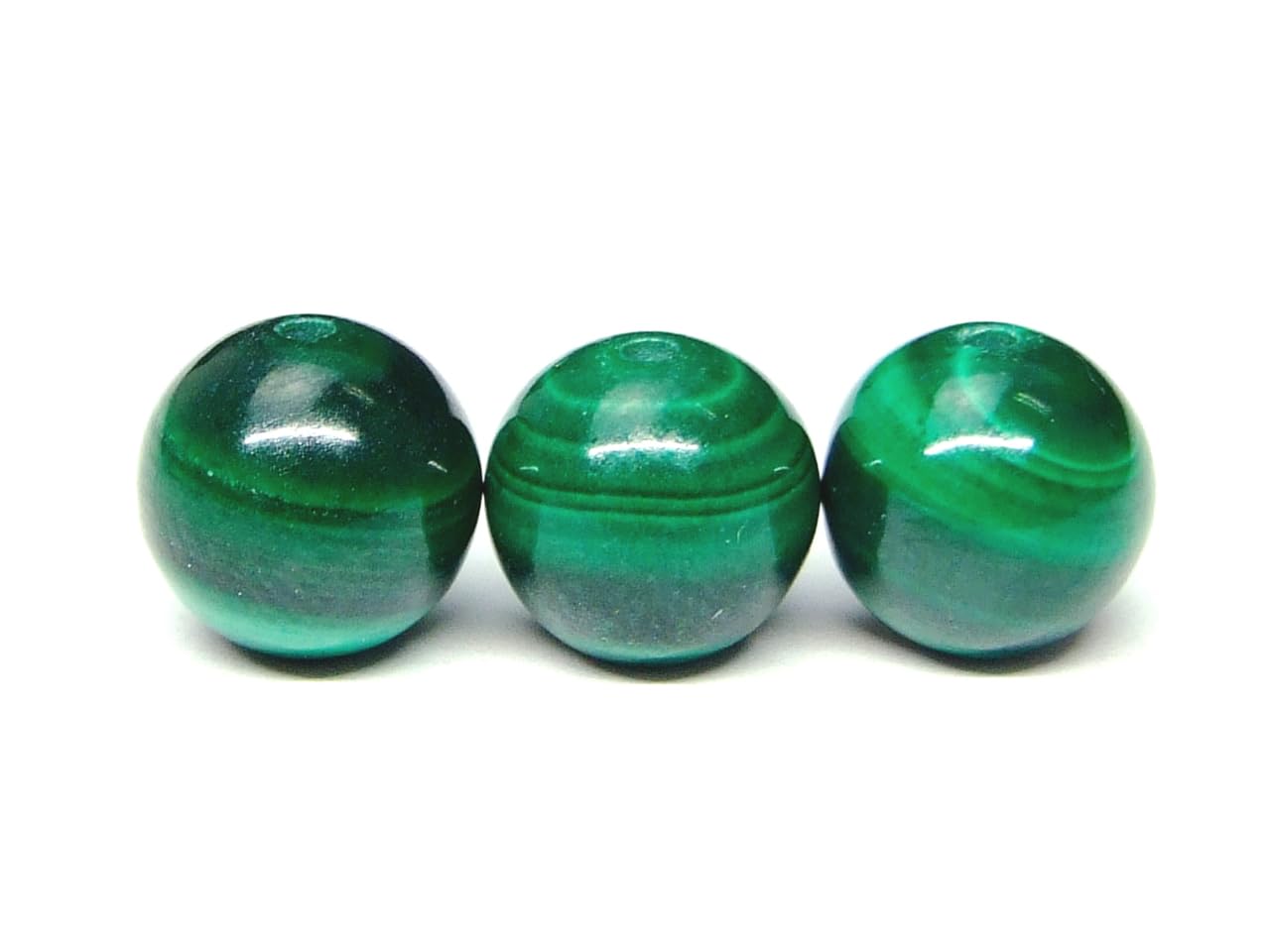 Amazon.co.jp: 【hinryo】 6mm～16mm 5A マラカイト 孔雀石 1粒売り